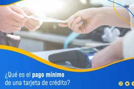 pago mínimo de una tarjeta de crédito