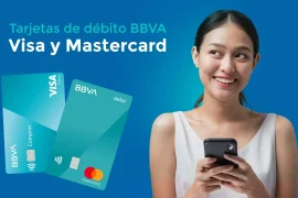 Tarjetas de débito BBVA Perú Visa y Mastercard