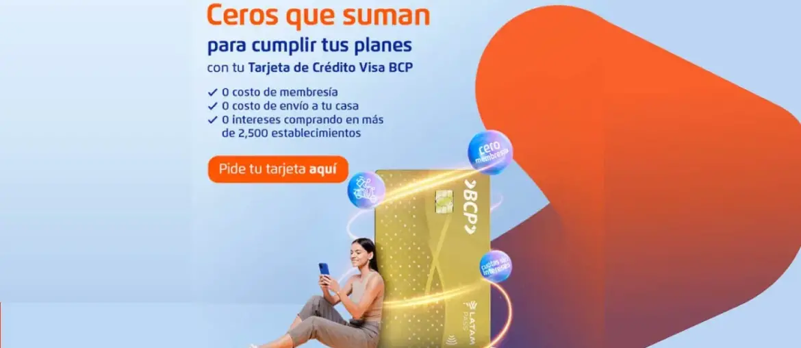 Tarjeta de crédito BCP Visa Oro LATAM Pass