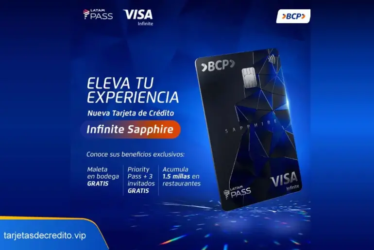 tarjeta Visa Infinite Sapphire LATAM Pass