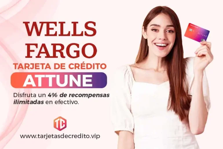 Tarjeta Wells Fargo Attune