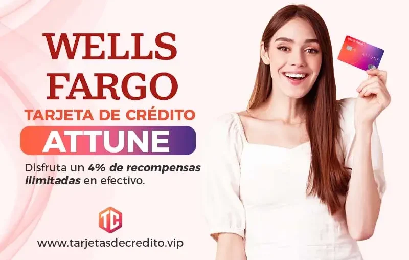 Tarjeta Wells Fargo Attune