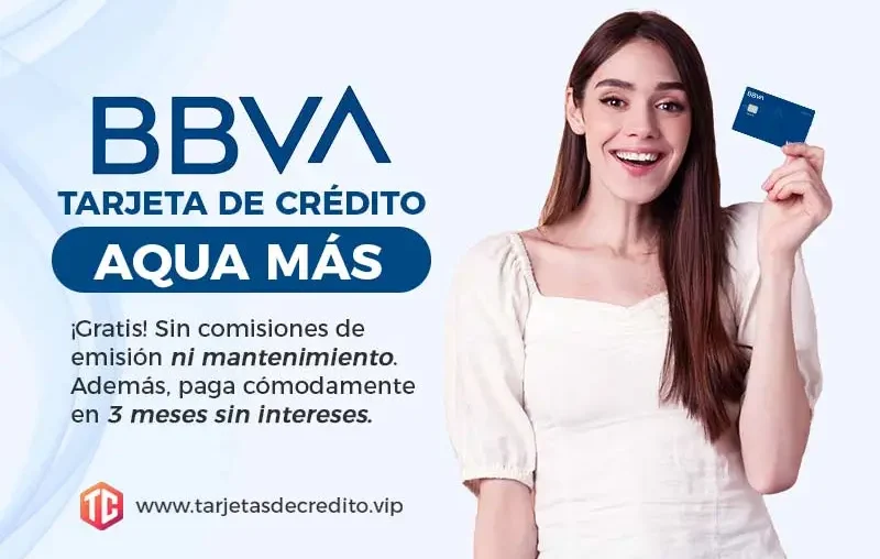 tarjeta de credito Aqua Mas BBVA